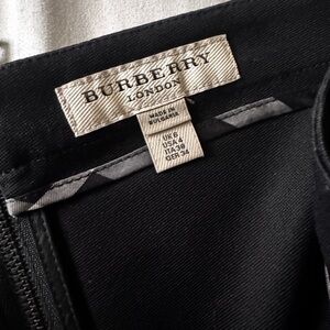 Burberry Black dress pants